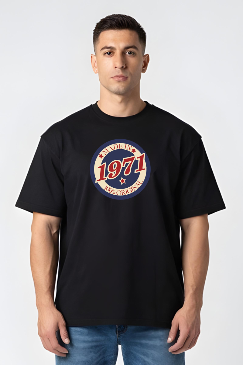 Tricou Oversize - Original 1971 - imagine 5