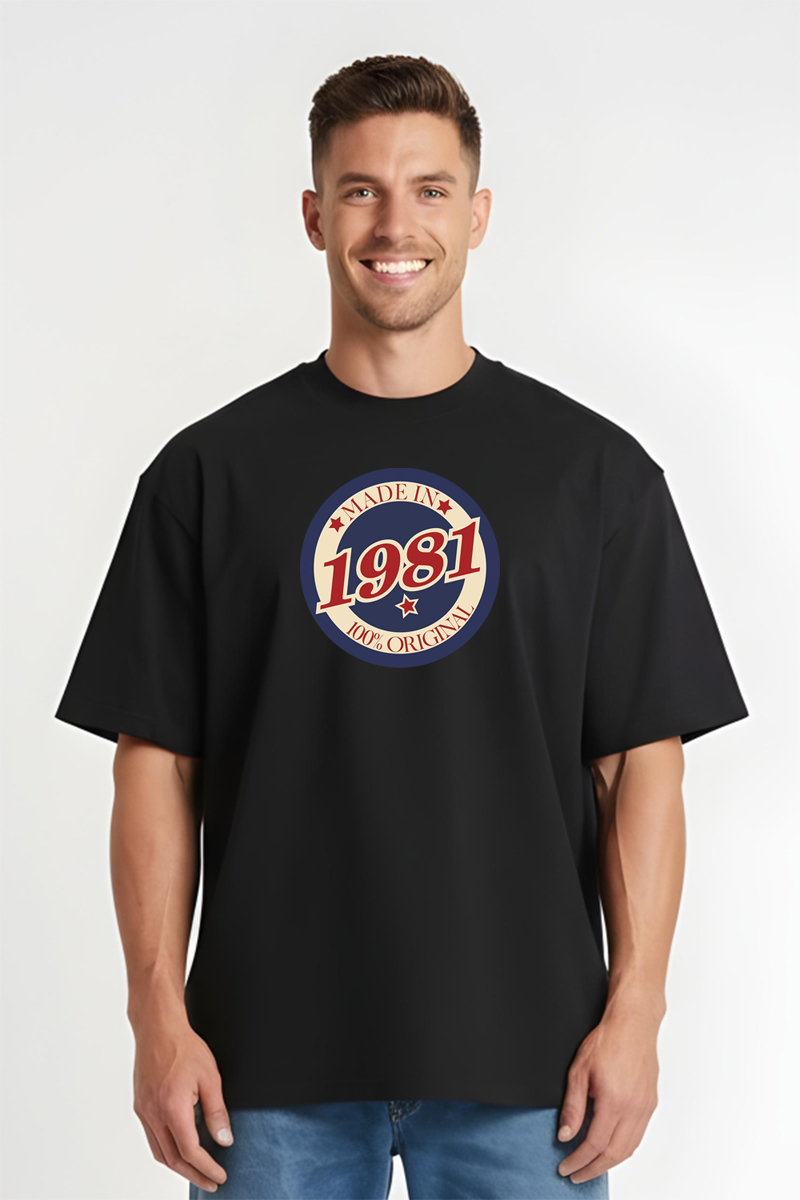 Tricou Oversize - Original 1981 - imagine 4