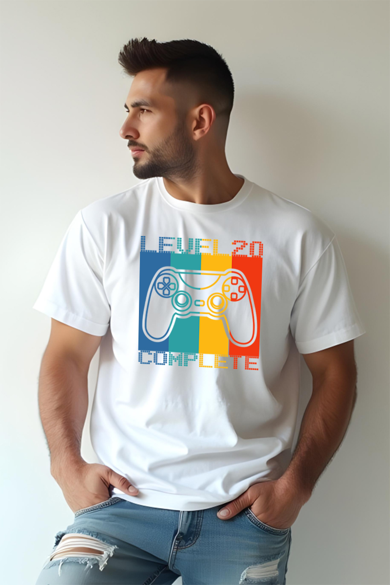 Tricou Oversize - Level 20 Complete - imagine 2