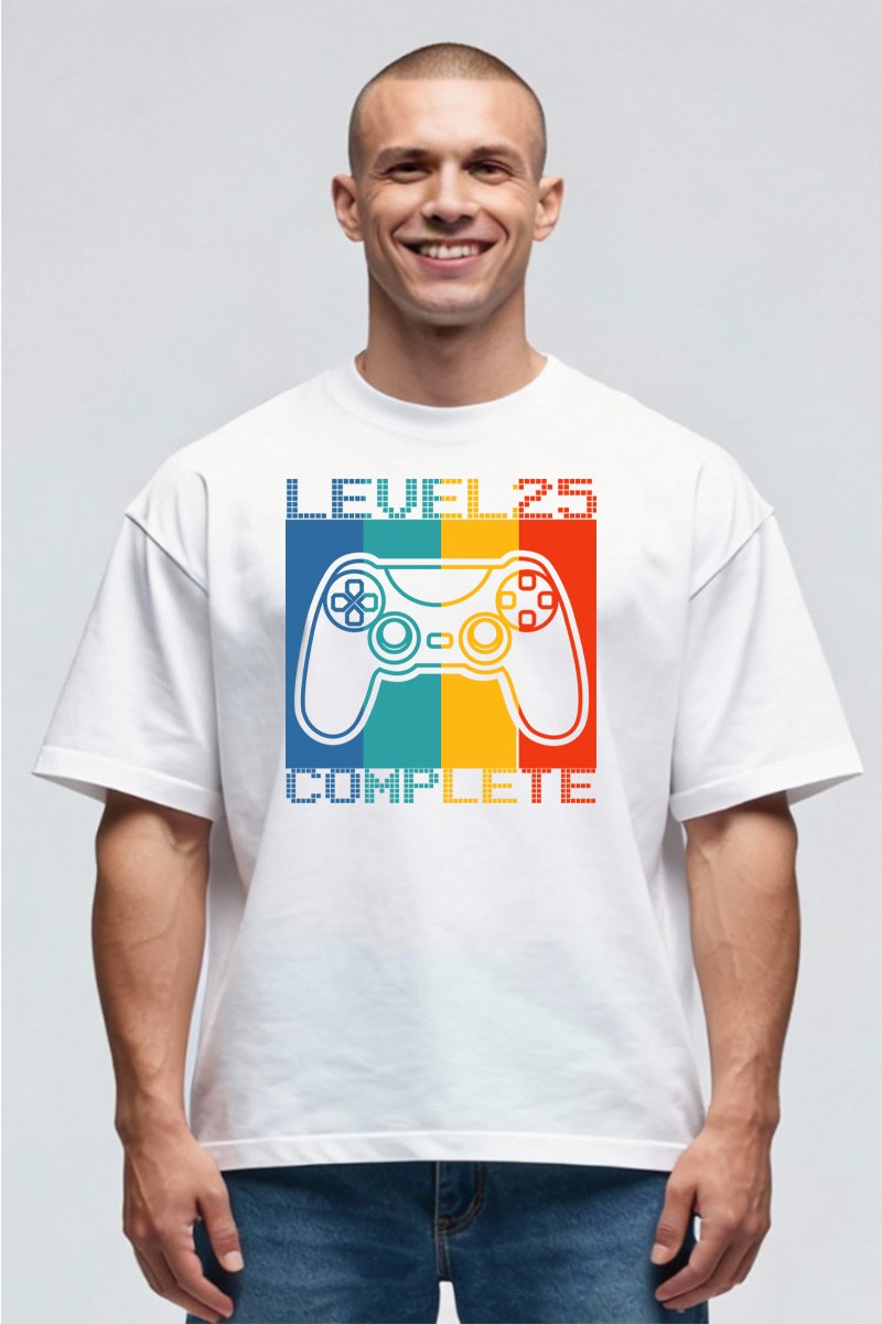 Tricou Oversize - Level 25 Complete