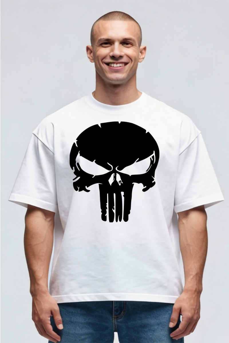 Tricou Oversize - Punisher Shull
