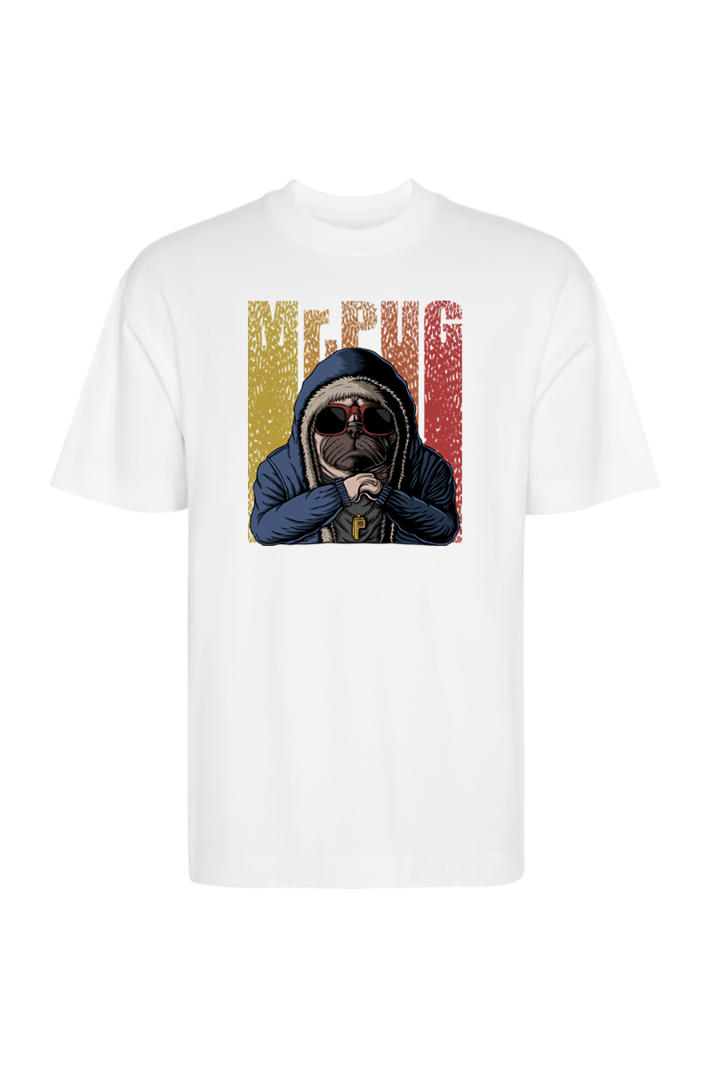 Tricou Oversize - Pug - imagine 3