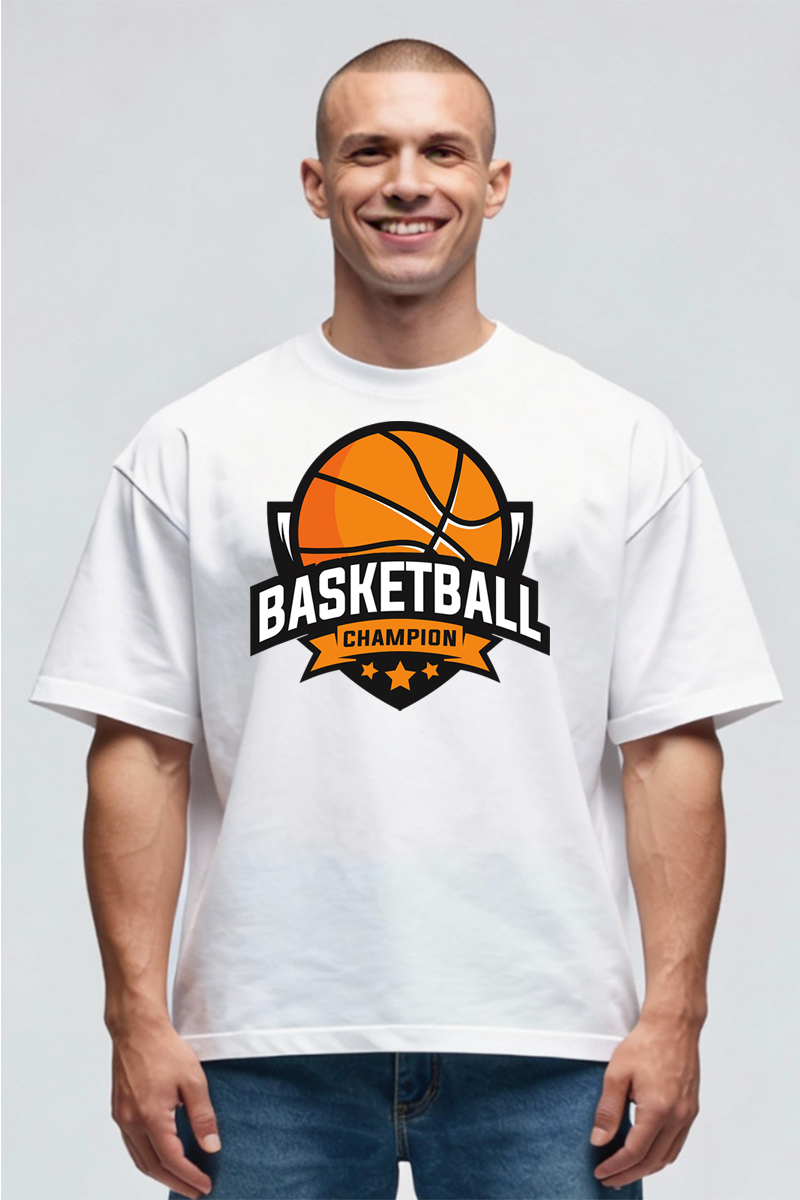Tricou Oversize - Basketball Champion