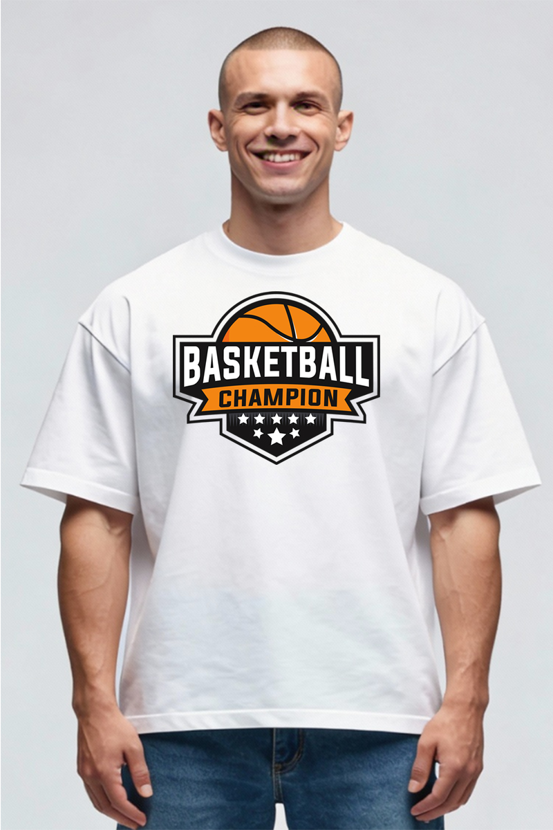 Tricou Oversize - Basketball Champion