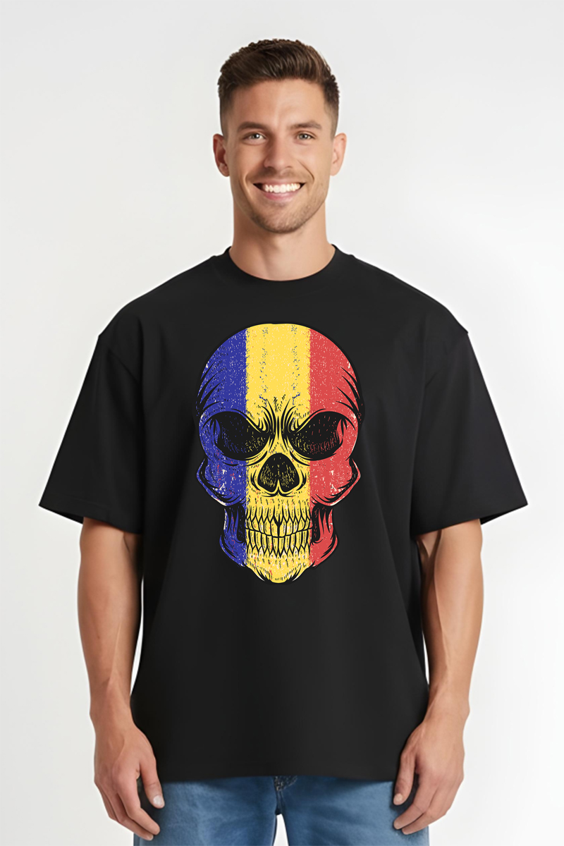 Tricou Oversize - Craniu de Român - imagine 4