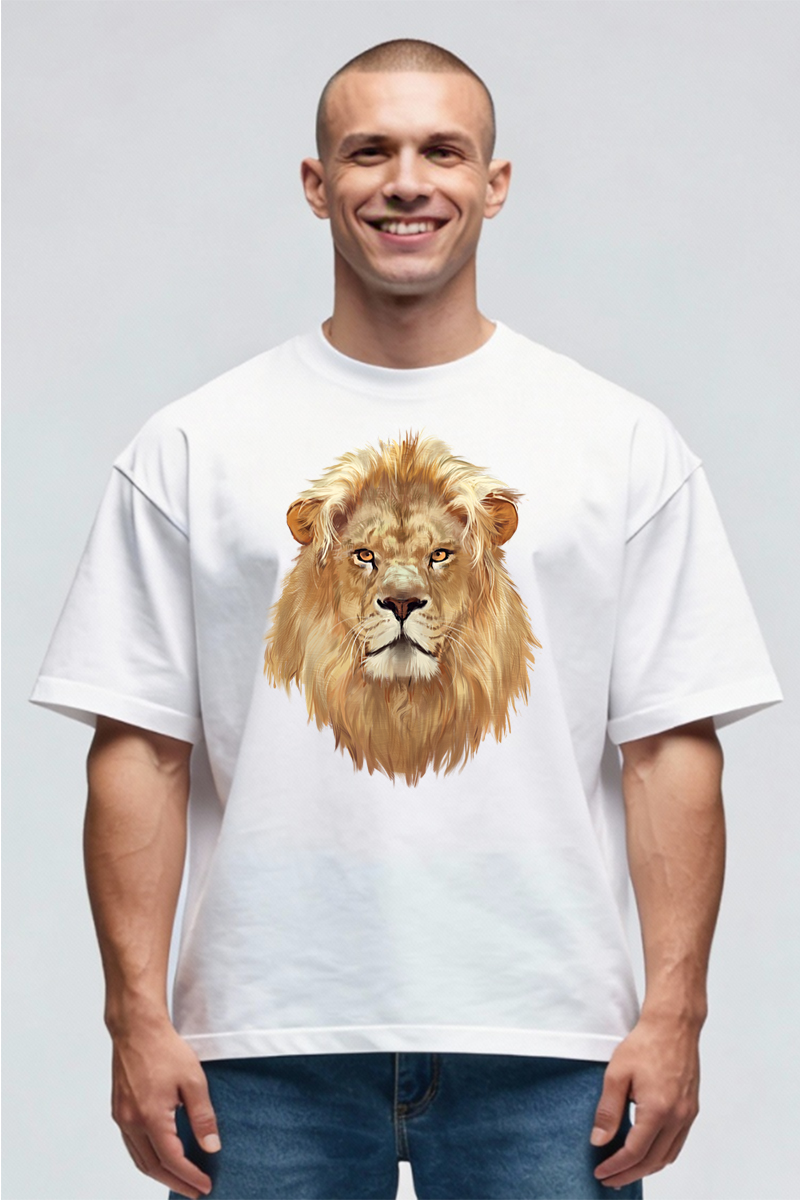 Tricou Oversize - Leu