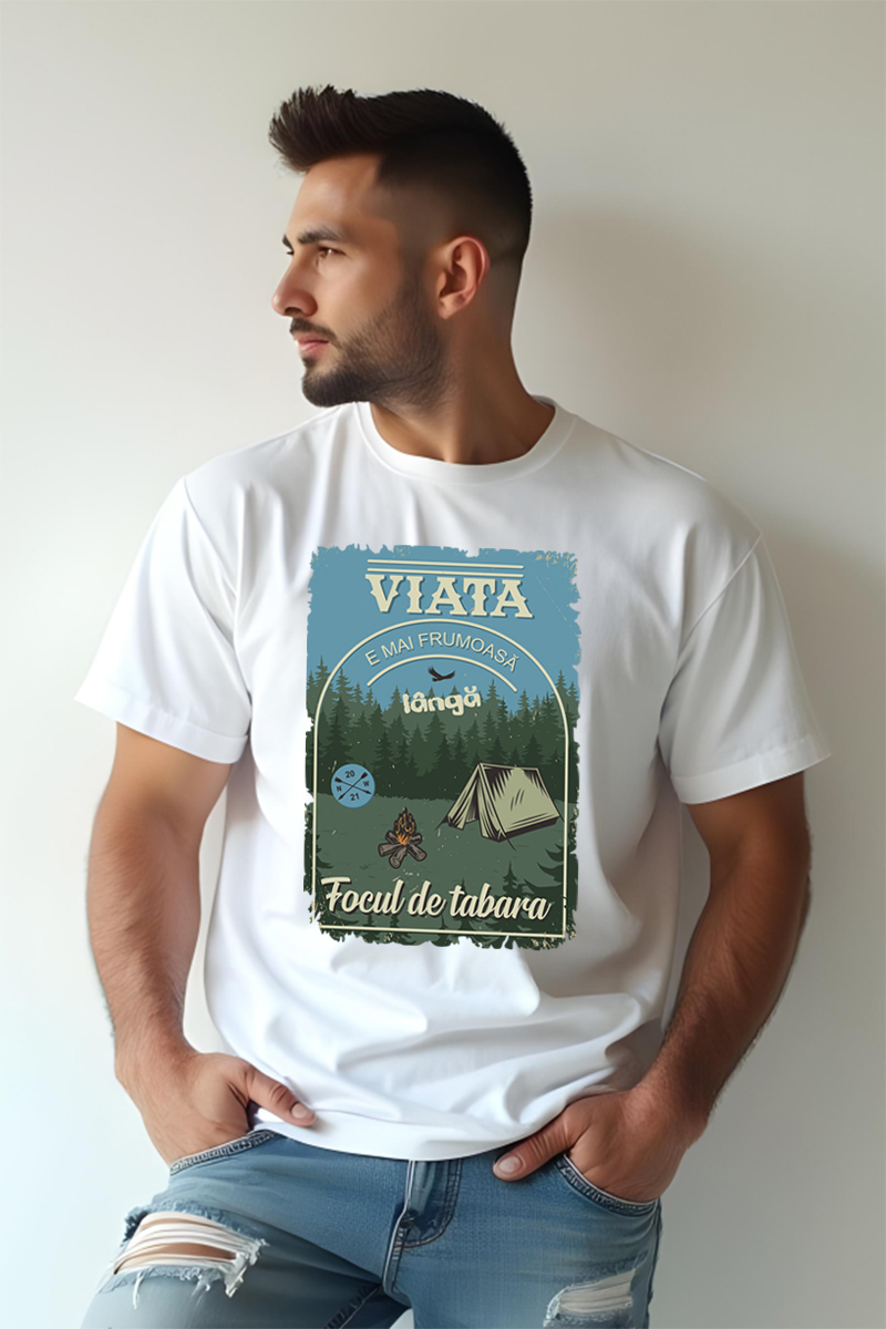 Tricou Oversize - Langa Foc - imagine 2