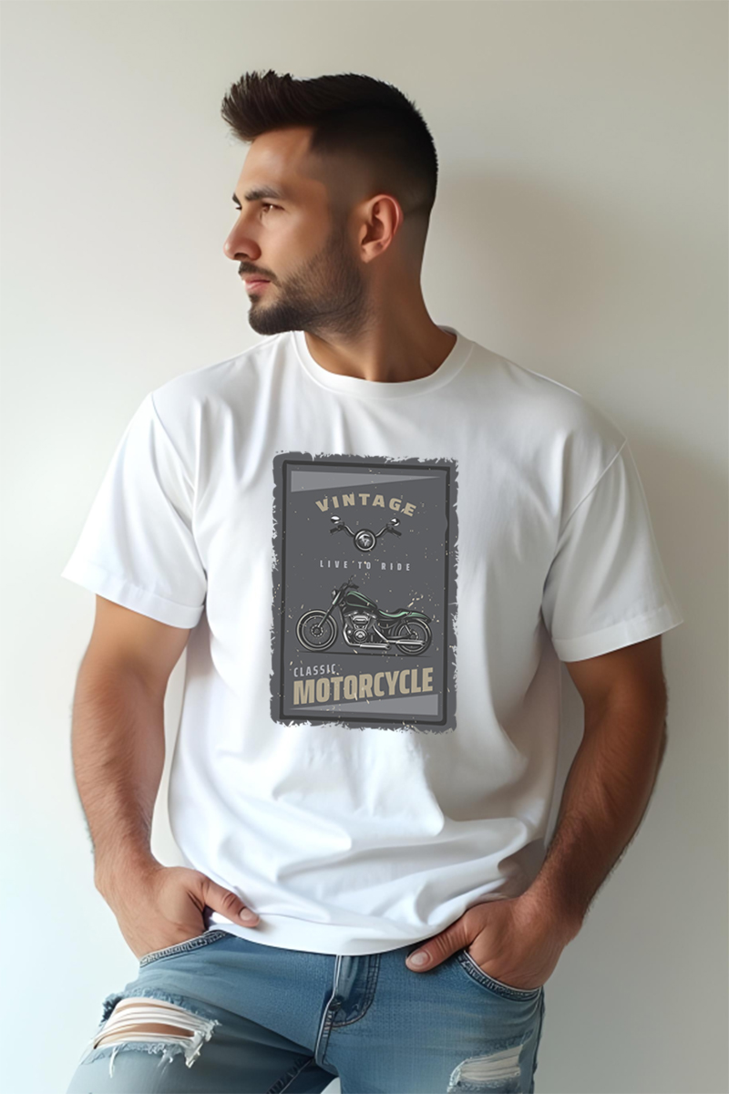 Tricou Oversize - Vintage Classic - imagine 2