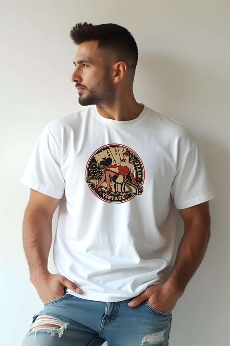 Tricou Oversize - Vintage Style - imagine 2