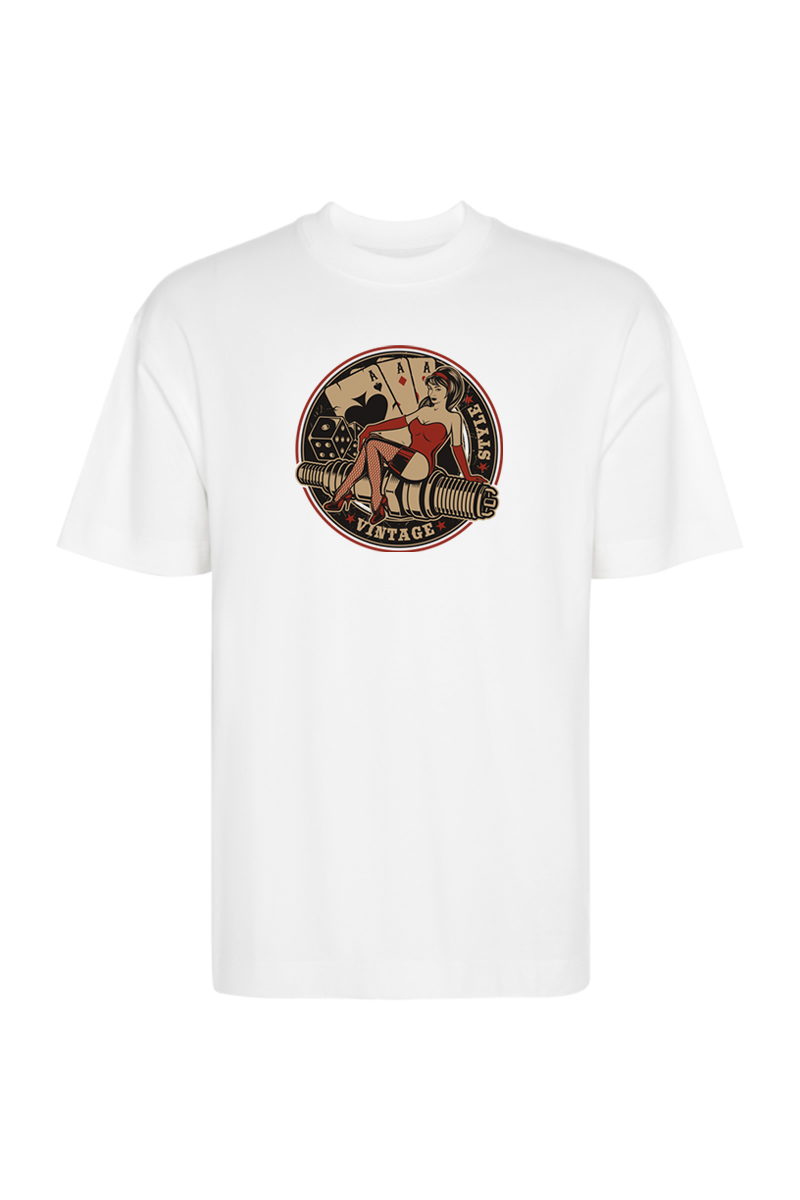 Tricou Oversize - Vintage Style - imagine 3