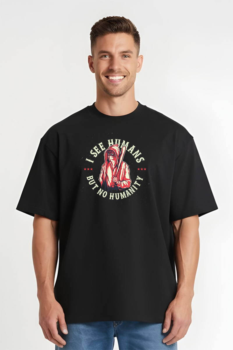 Tricou Oversize - Luptator Spartan - imagine 7