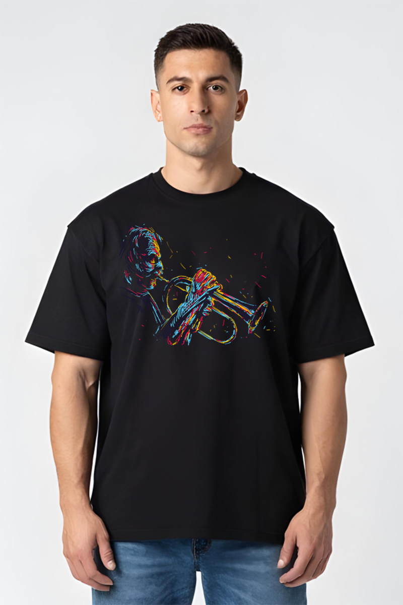 Tricou Oversize - Cocoș Plouat - imagine 20