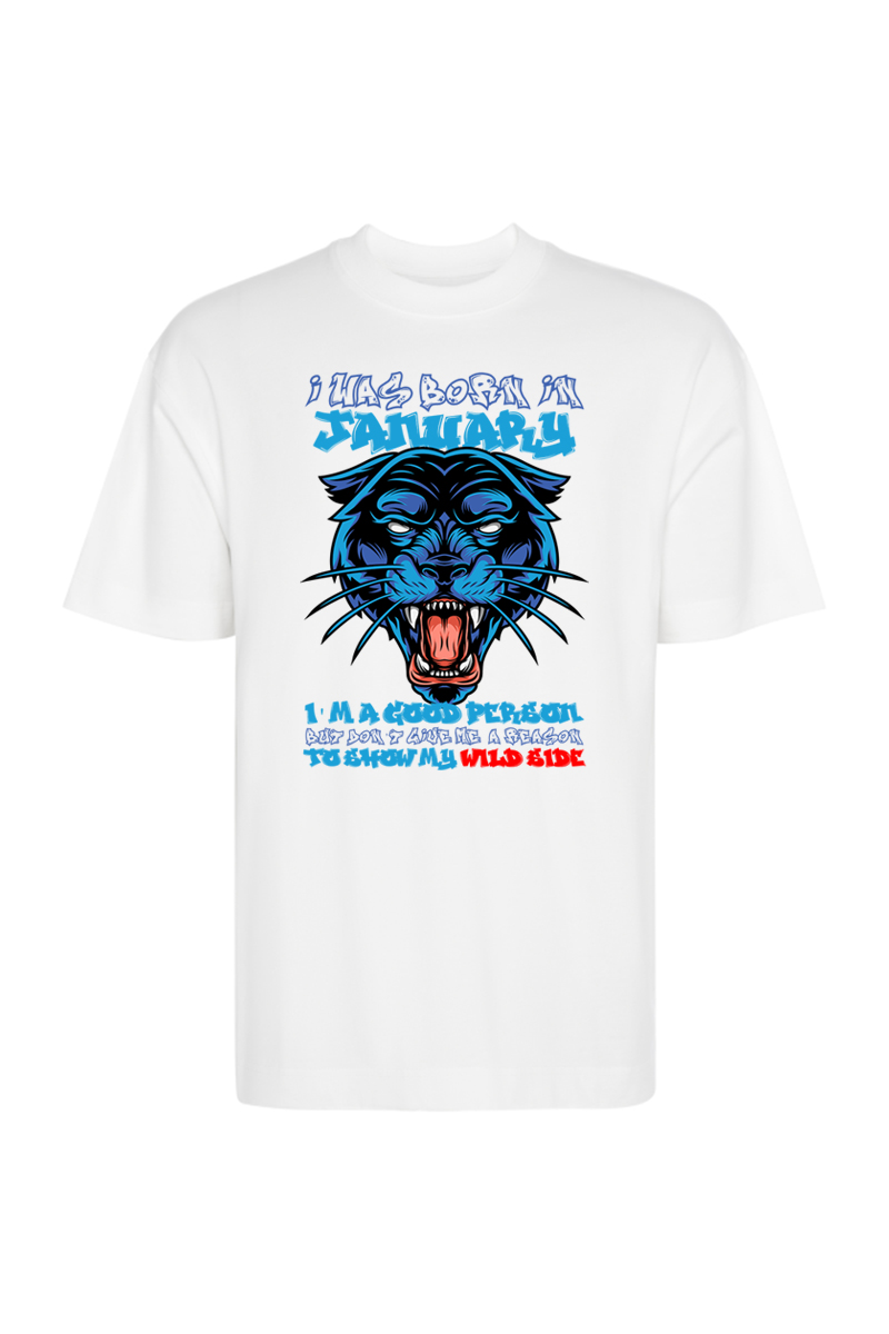 Tricou Oversize - Lup Tricolor - imagine 12