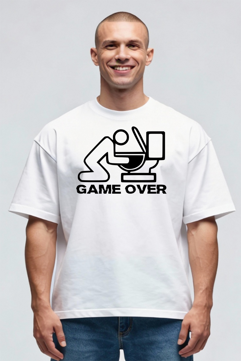 Tricou Oversize - Game Over