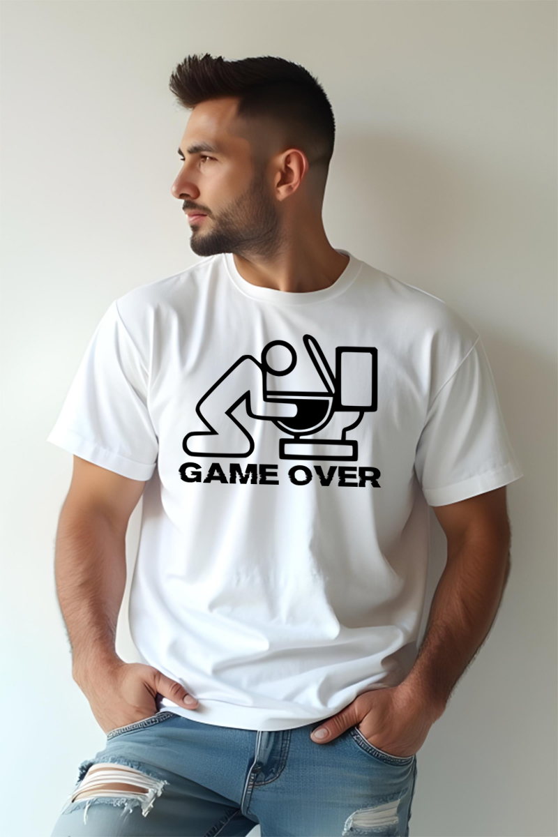 Tricou Oversize - Game Over - imagine 2