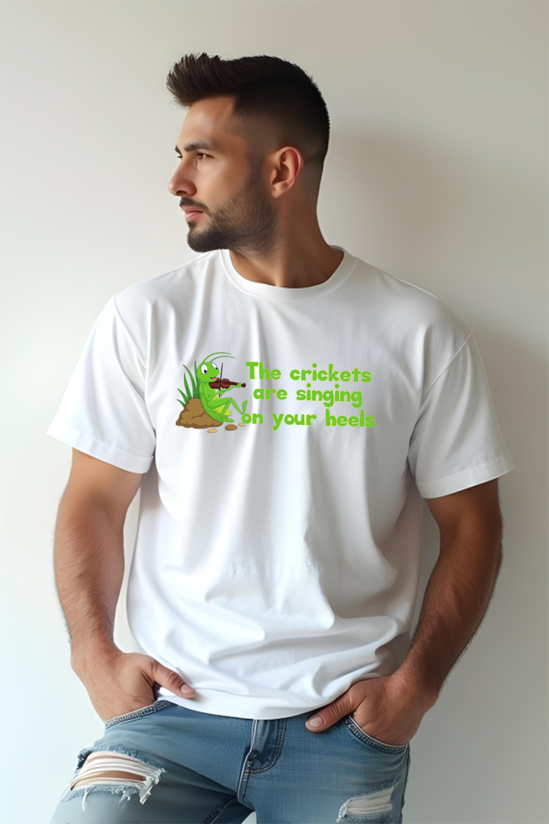Tricou - Crickets singing - imagine 2