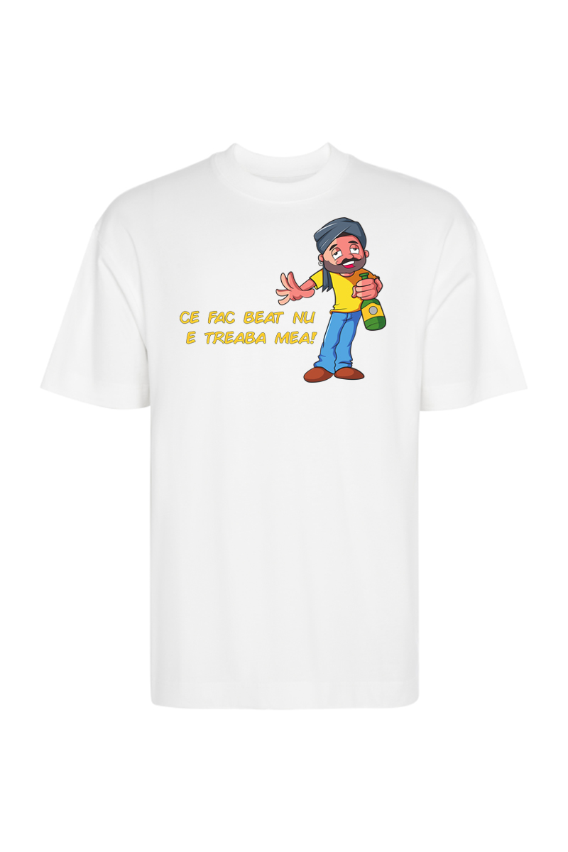 Tricou Oversize - Ce fac beat... - imagine 3