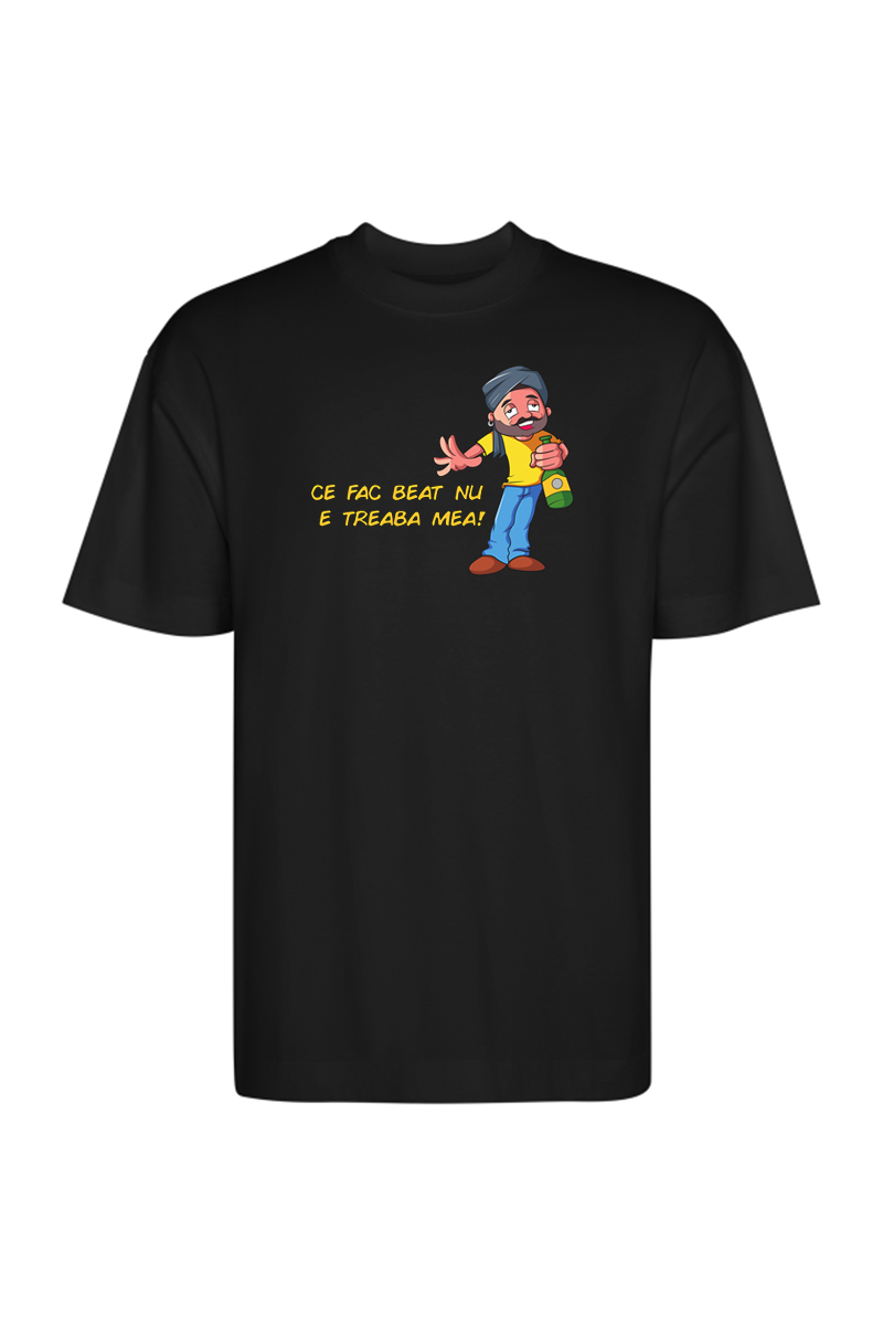 Tricou Oversize - Ce fac beat... - imagine 6