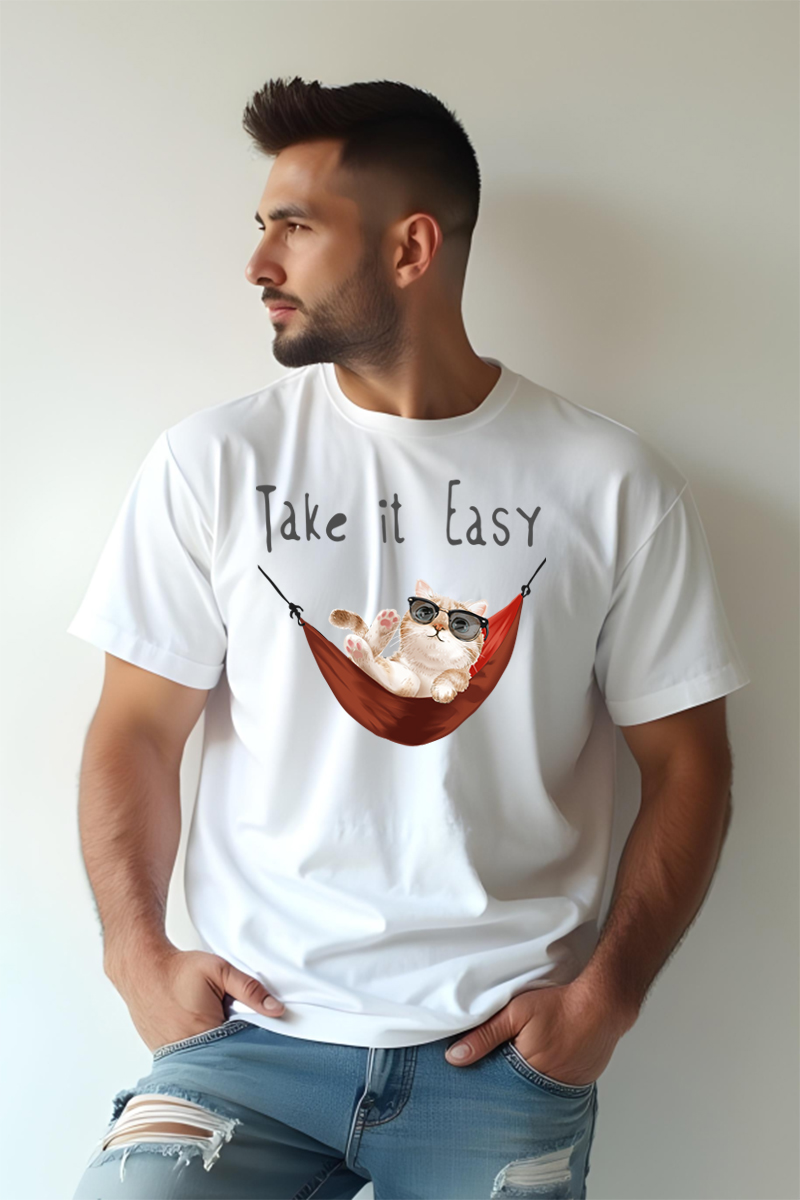 Tricou Oversize - Take It Easy - imagine 2