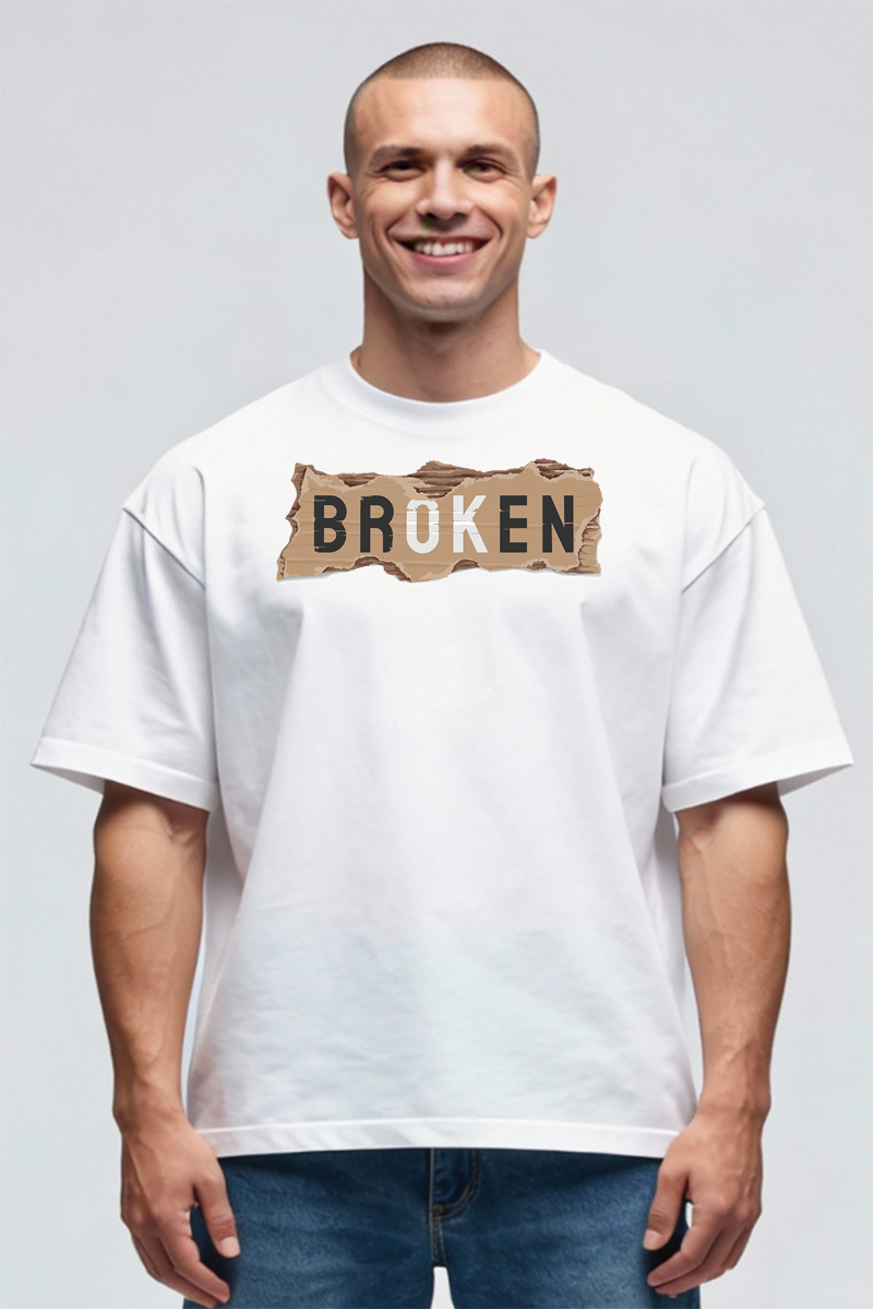 Tricou Oversize - Broken