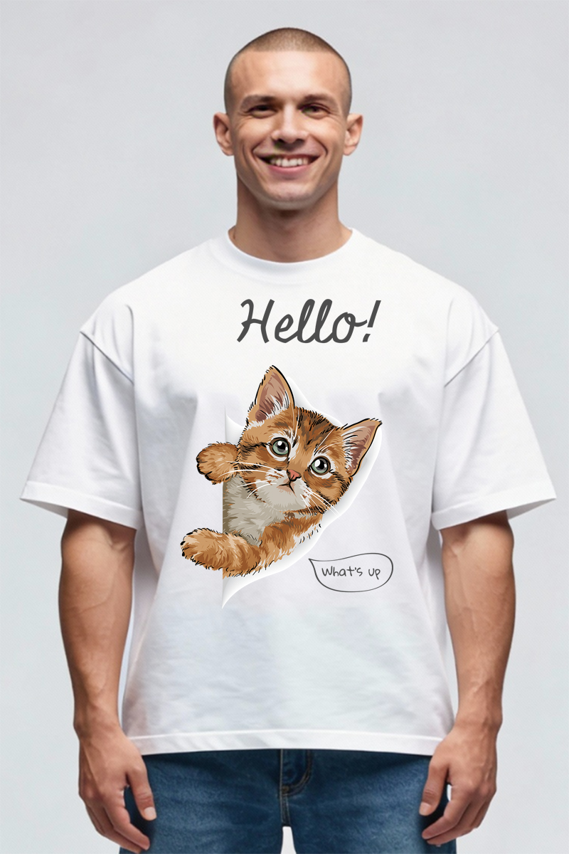 Tricou Oversize - Hello