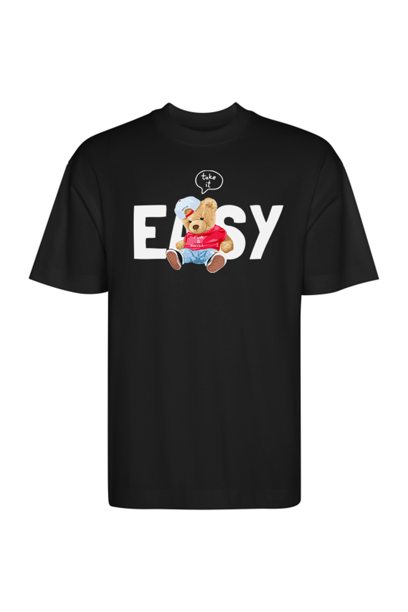 Tricou Oversize - Easy Taddy Bear - imagine 6