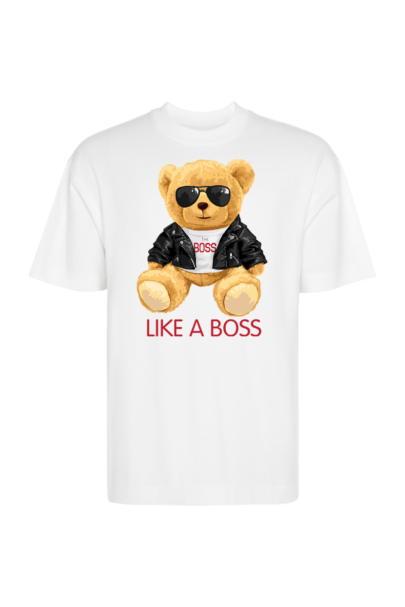 Tricou Oversize - Like Boss Teddy Bear - imagine 3