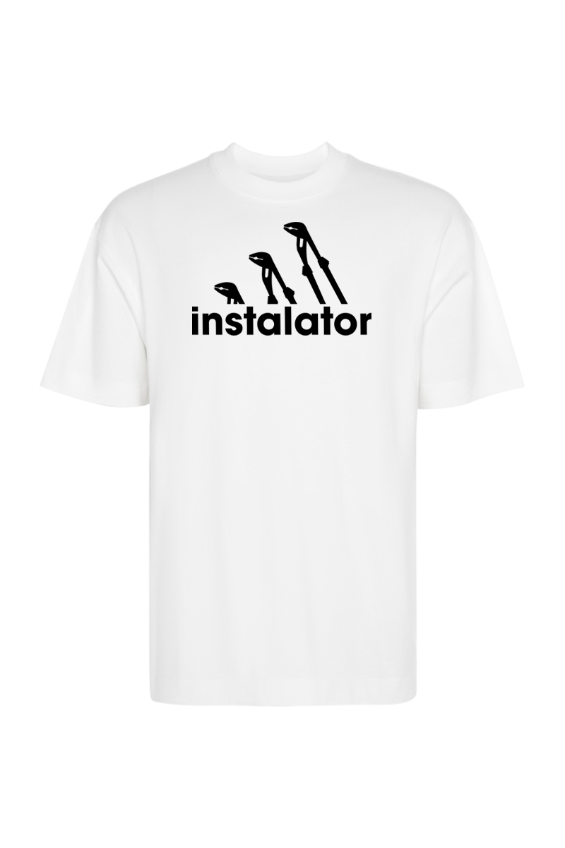 Tricou Oversize - Instalator - imagine 3