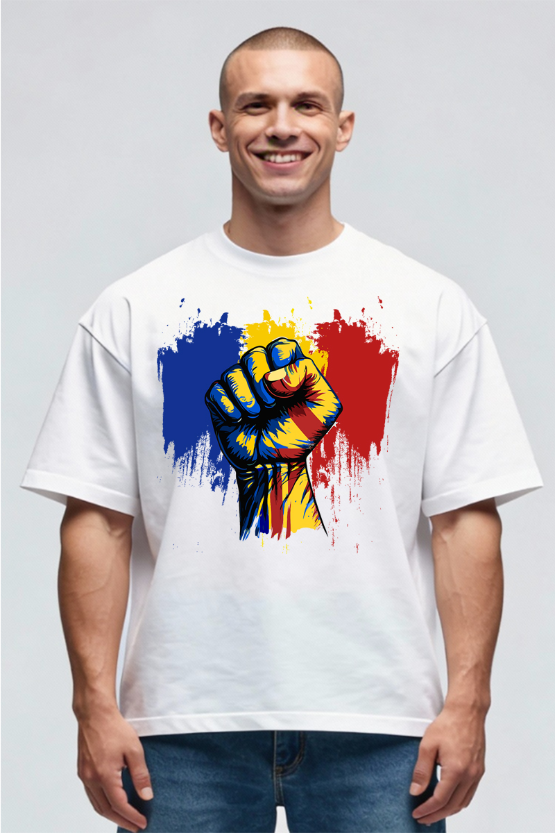 Tricou Oversize - Hai Romania