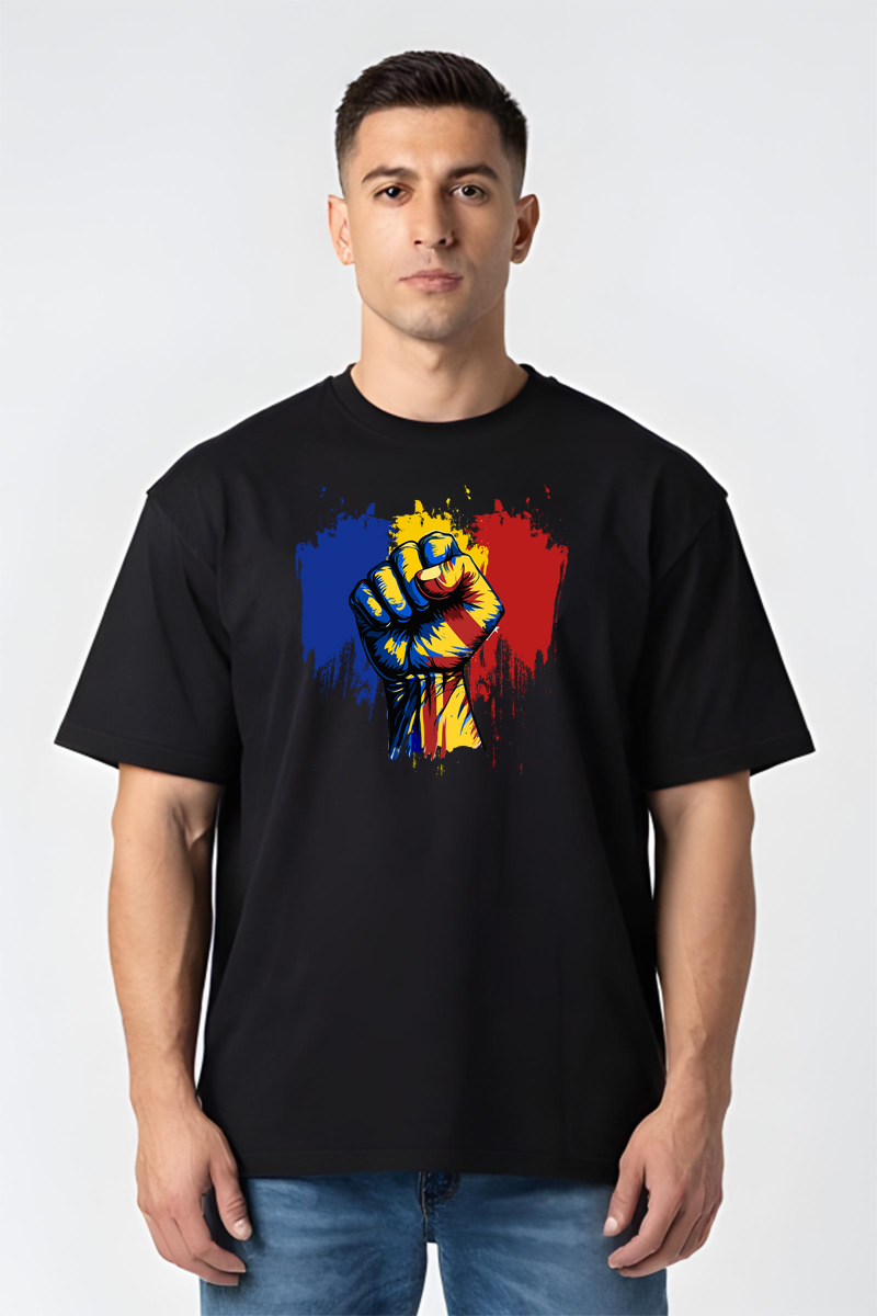 Tricou Oversize - Hai Romania - imagine 5